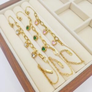 Women's Fashion Heart-shaped Handmade Solid