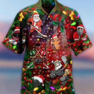 Printed Hawaiian Shirt Men's Vacation Beach