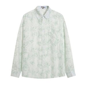 Butterfly Loose Long Sleeve Shirt For Men