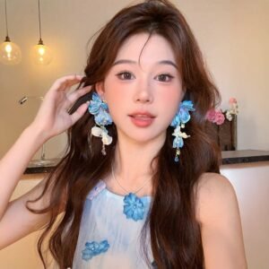 High-grade Seaside Vacation Style Earrings Without Pierced Ears