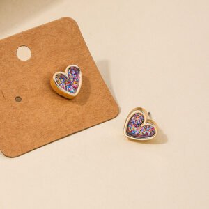 Elegant Cute Sweet And Small Delicate Alloy Earring