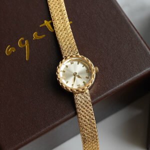 Luxury Small Golden Watch Women