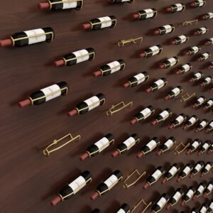 Iron Wall Hanging Wine Decorative Hanging Display Rack