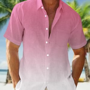 Men's Fashion Trendy Hawaiian Short-sleeved Shirt