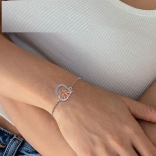 European And American Mother's Day Bracelet Heart-to-heart Protection Family Ornament