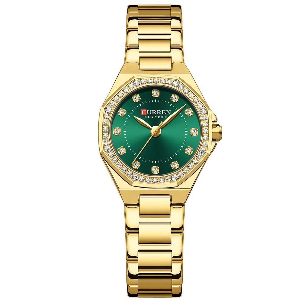 Small Dial Waterproof Rhinestone Watch - Image 2