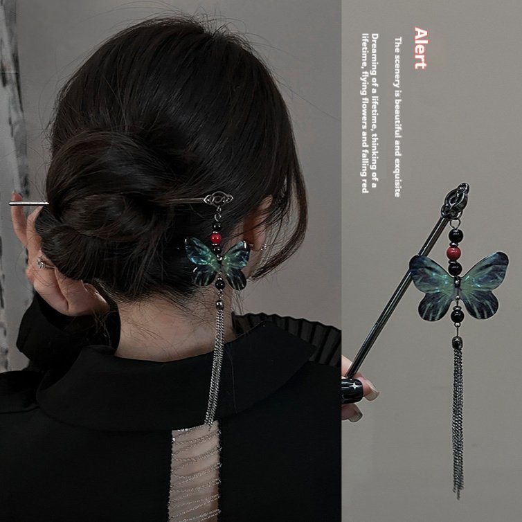 Retro Cheongsam Antique Hair Accessories Women's Hairpin - Image 8