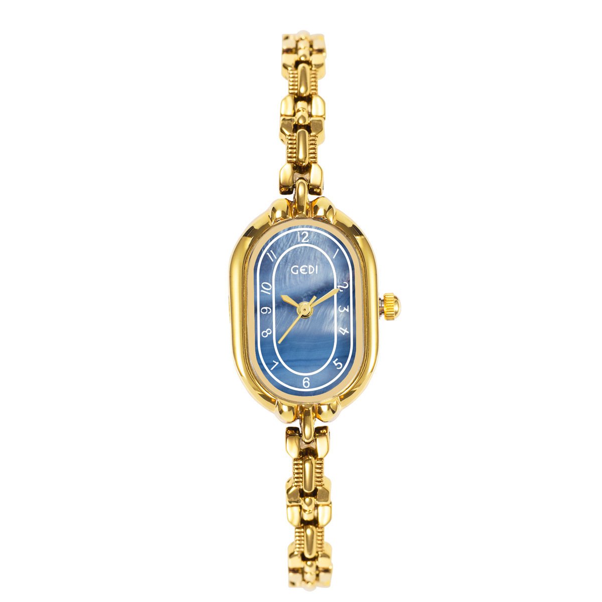 Retro Oval Niche High-grade Fritillary Bracelet Quartz Watch - Image 8