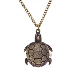 Bronze Turtle Vintage Pocket Watch