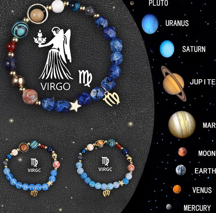 Twelve Zodiac Crystal Bracelets - Image 8