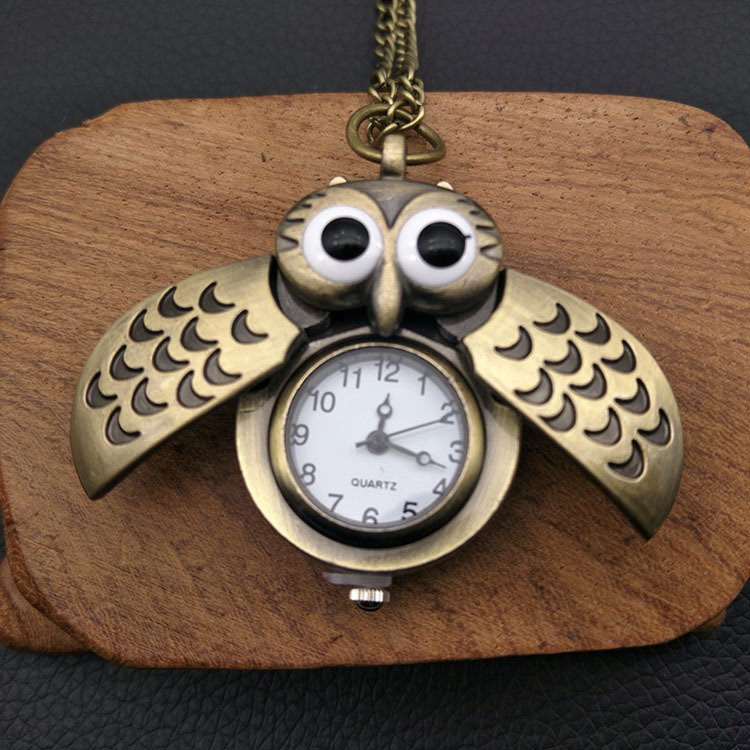 Owl pocket watch - Image 3