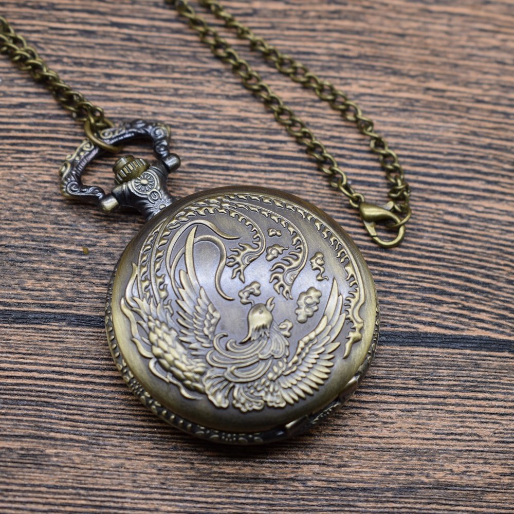 Pocket watch with Phoenix cross - Image 4