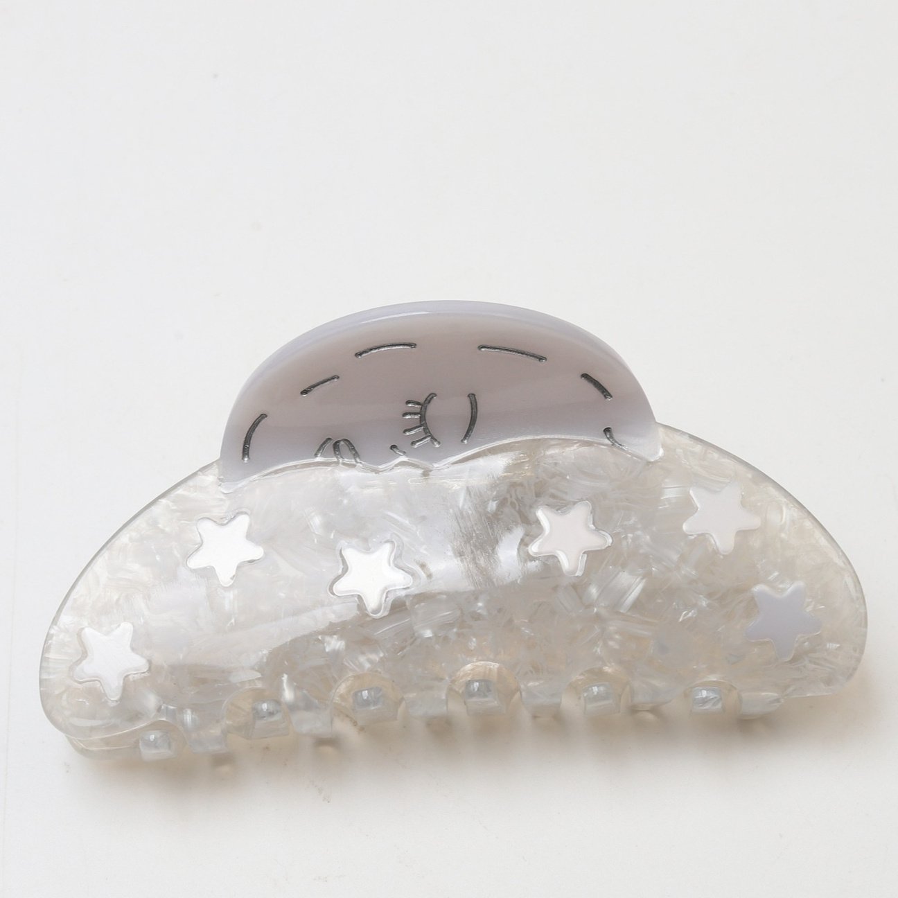 Snail Sunflower Angel Acetate Hair Clip - Image 4