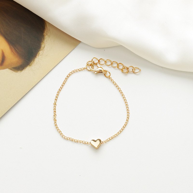European And American Minimalist Love Necklace Bracelet - Image 6