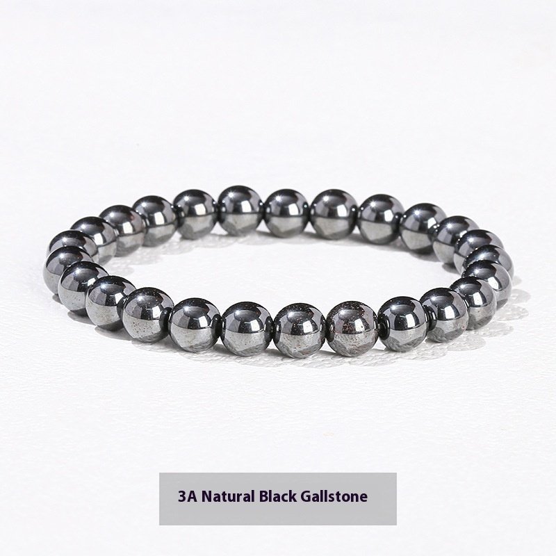 Natural Crystal Simple Single Circle Citrine Bracelet - Image 10