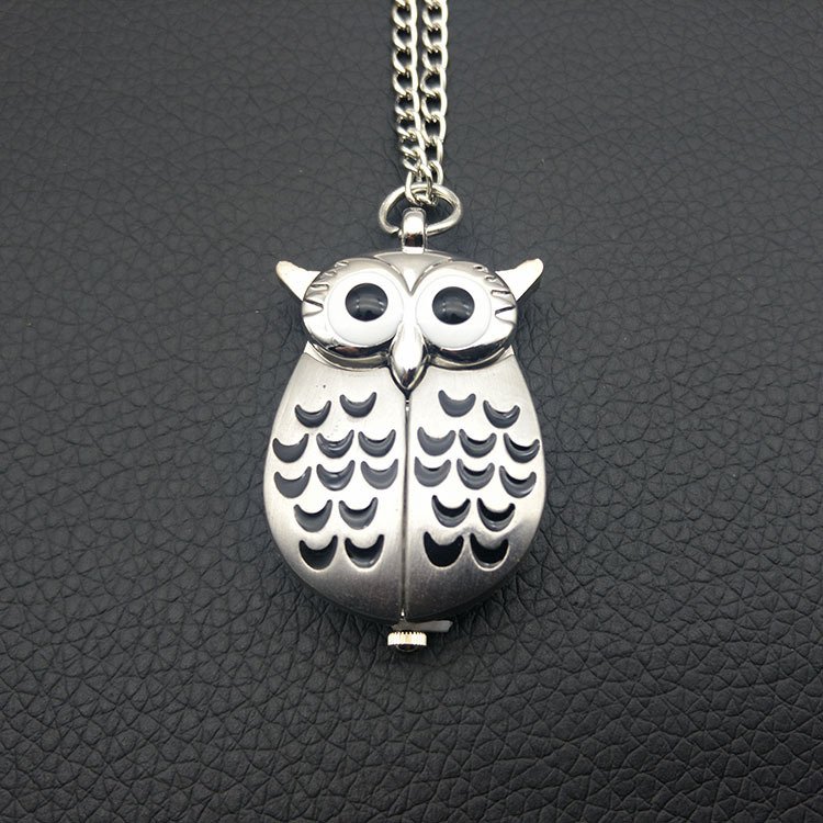 Owl pocket watch - Image 5