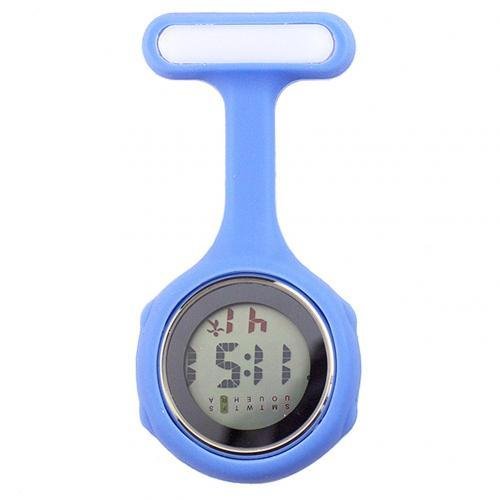 Digital Silicone Display Silent Electronic Luminous Nurse Pocket Watch - Image 10