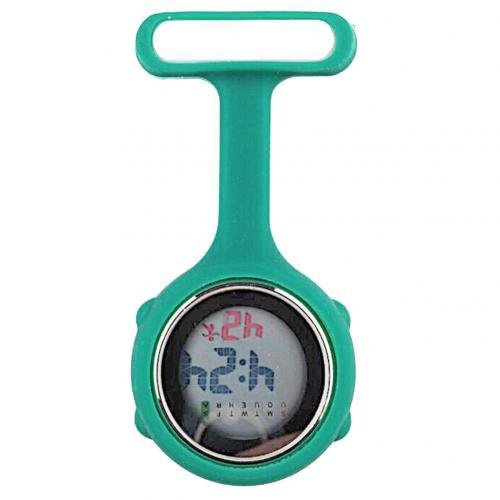 Digital Silicone Display Silent Electronic Luminous Nurse Pocket Watch - Image 9