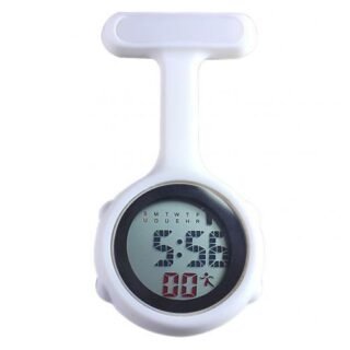 Digital Silicone Display Silent Electronic Luminous Nurse Pocket Watch