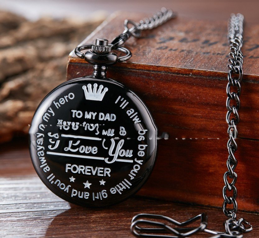 DAD Fashion Quartz Pocket Watch - Image 2