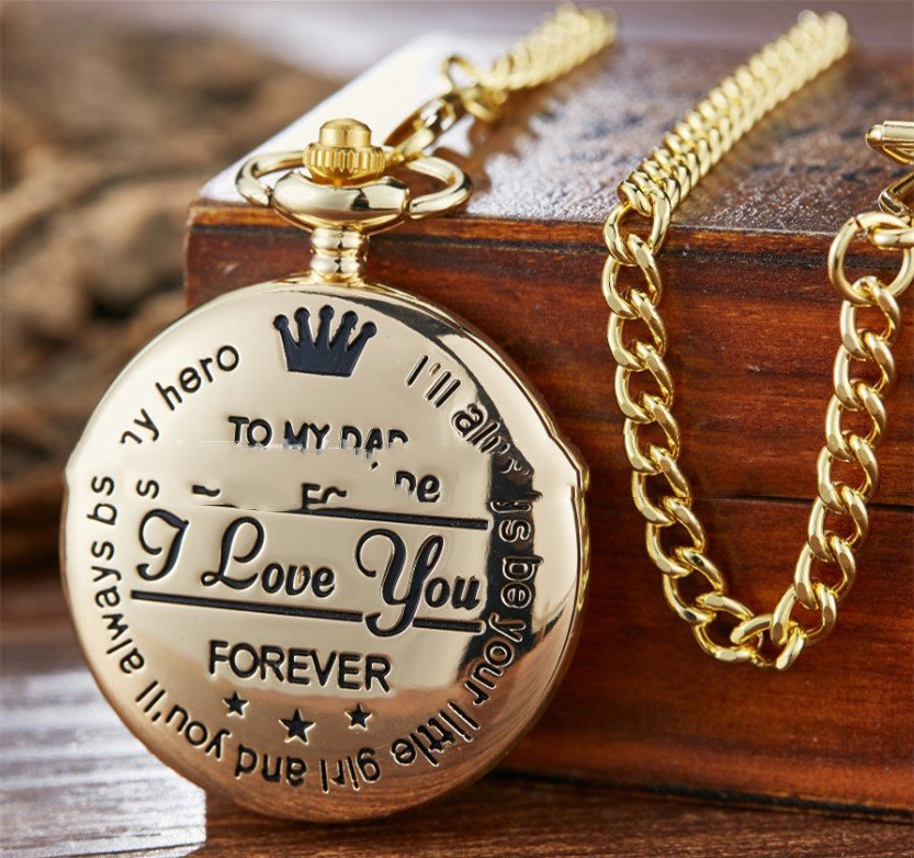 DAD Fashion Quartz Pocket Watch - Image 3
