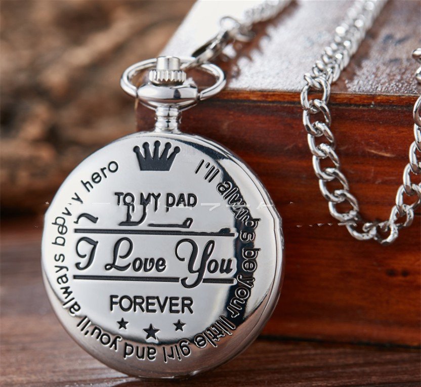 DAD Fashion Quartz Pocket Watch - Image 5