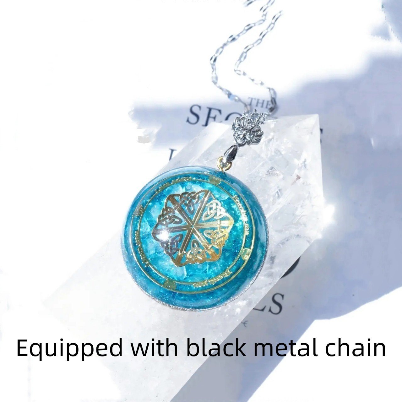 Handmade High-frequency Crystal Guardian Stone Necklace - Image 7