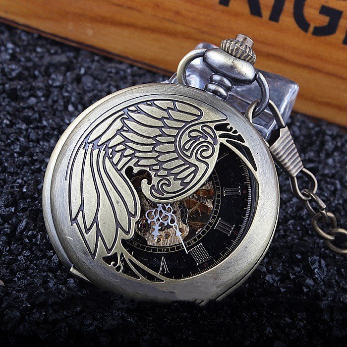 Folding Mechanical Pocket Watch - Image 5