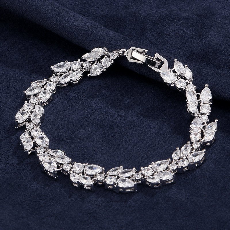 Micro Inlaid Zircon Bracelet Women's Special-interest Design - Image 2