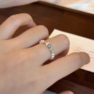 Pearl Ring Special-interest Design High Sense French Unique