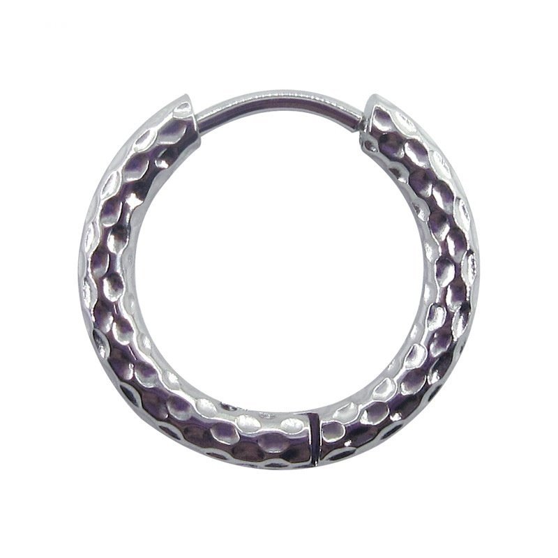 Stainless Steel Earrings High-grade Round Ear Clip - Image 6