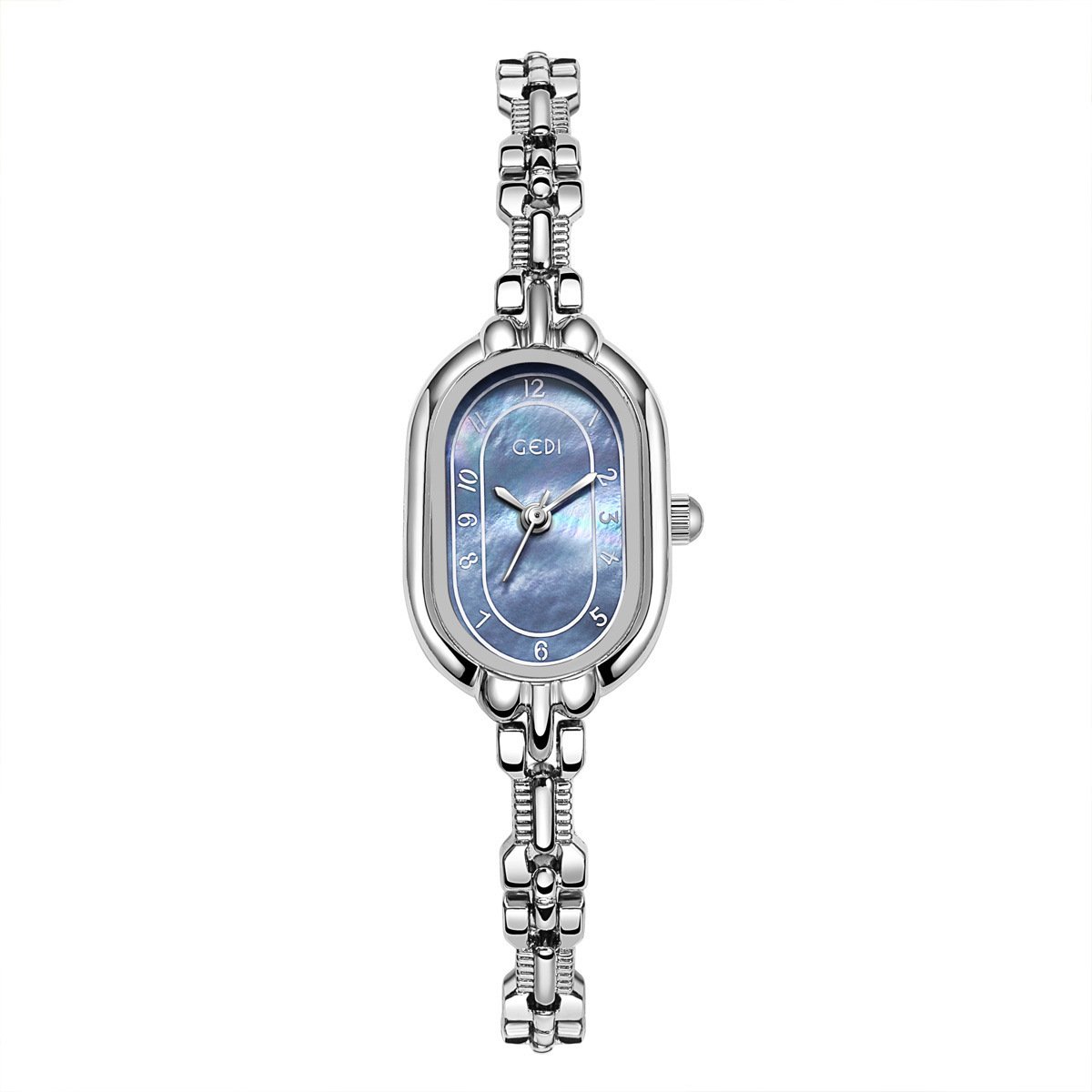 Retro Oval Niche High-grade Fritillary Bracelet Quartz Watch - Image 7