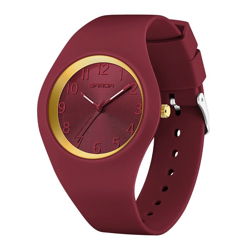 Student Thin And Light Silicone Strap Waterproof Simple Fashion Electronic Watch - Image 9