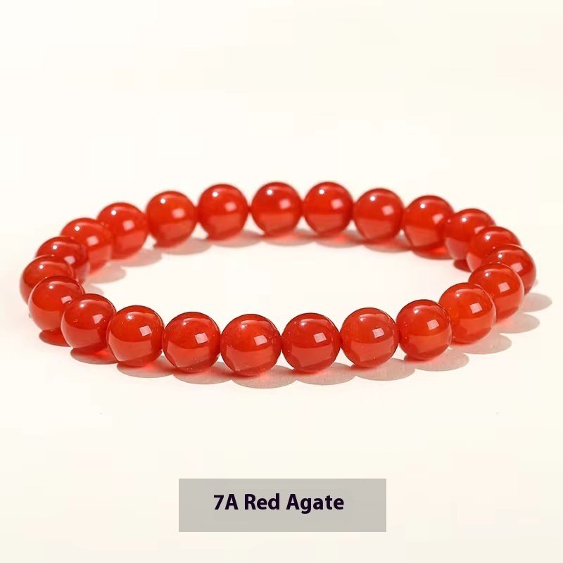 Natural Crystal Simple Single Circle Citrine Bracelet - Image 6