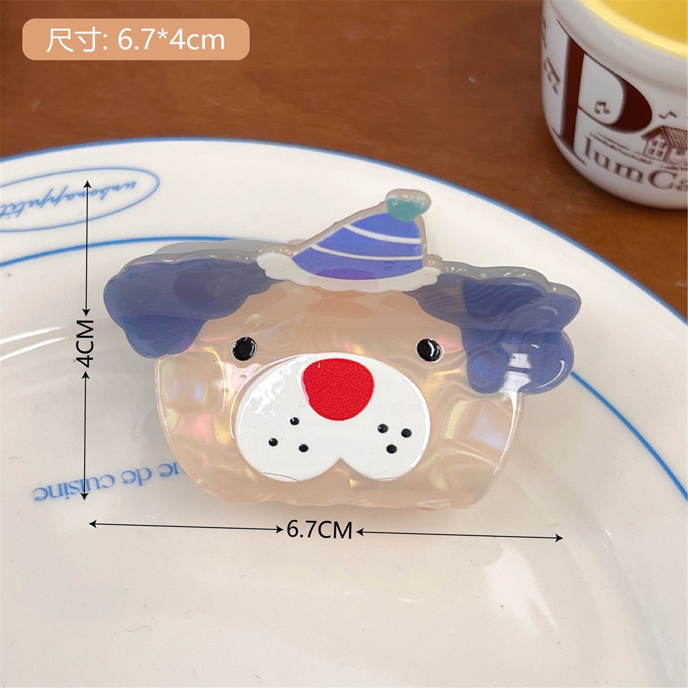 Cropped Hair Clip All-match Back Head Small Shark Clip - Image 9