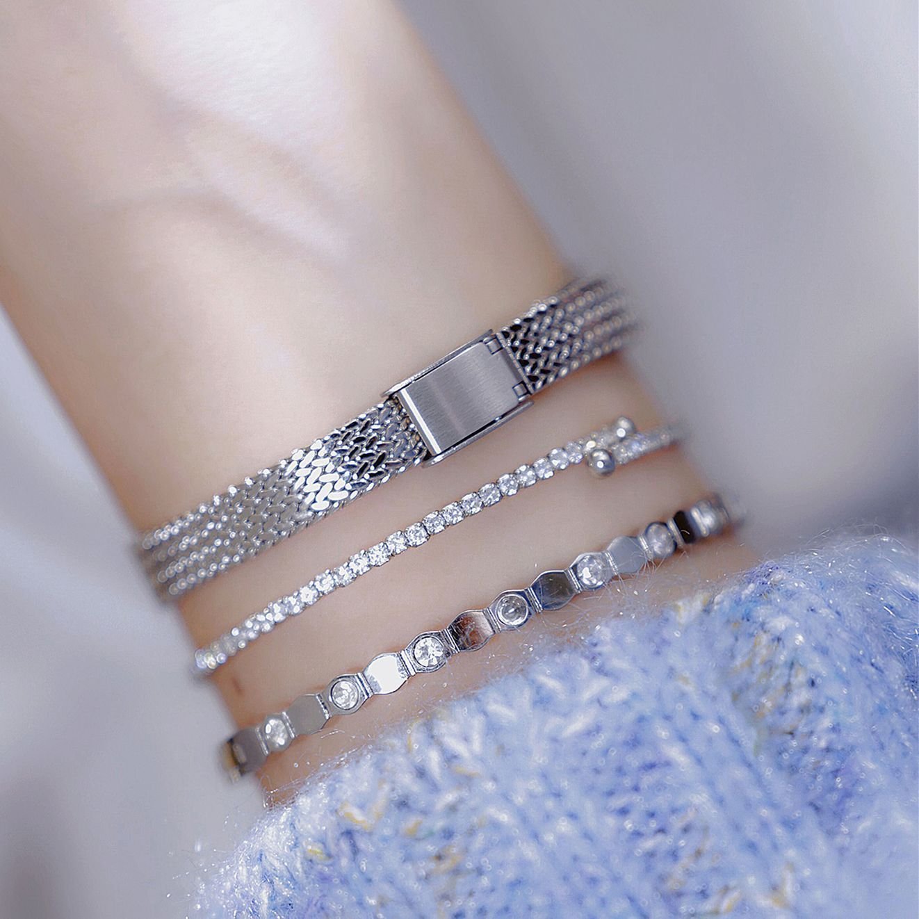 Mid-ancient Jewelry Light Luxury Temperament Small Silver Watch - Image 3