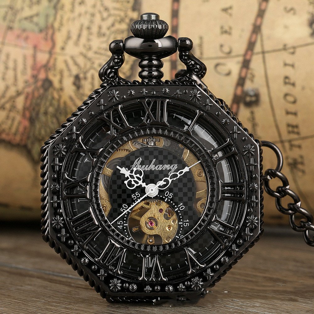 Mechanical Pocket Watch Retro Men's And Women's Watch