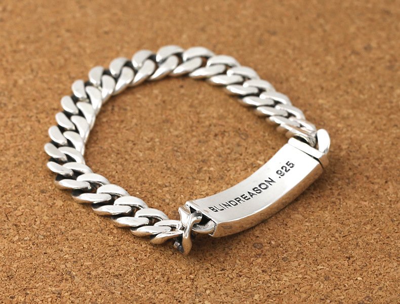 Personality Men's And Women's Thai Silver Bracelet - Image 3