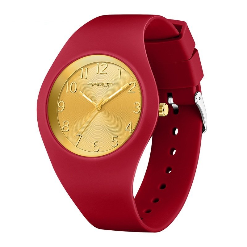 Student Thin And Light Silicone Strap Waterproof Simple Fashion Electronic Watch - Image 10