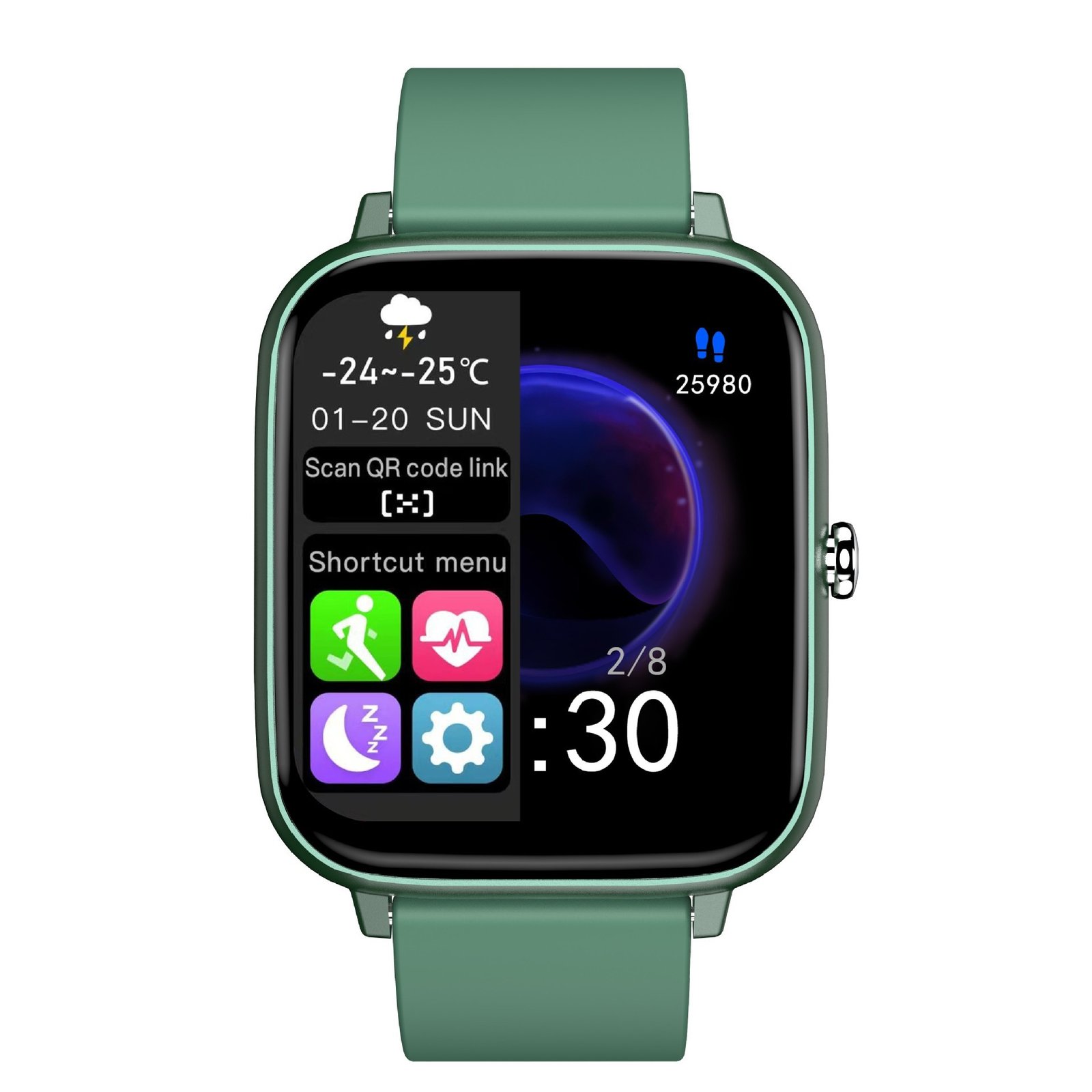 Smartwatch Bluetooth Calling Music Playback Full Touch Mode - Image 4