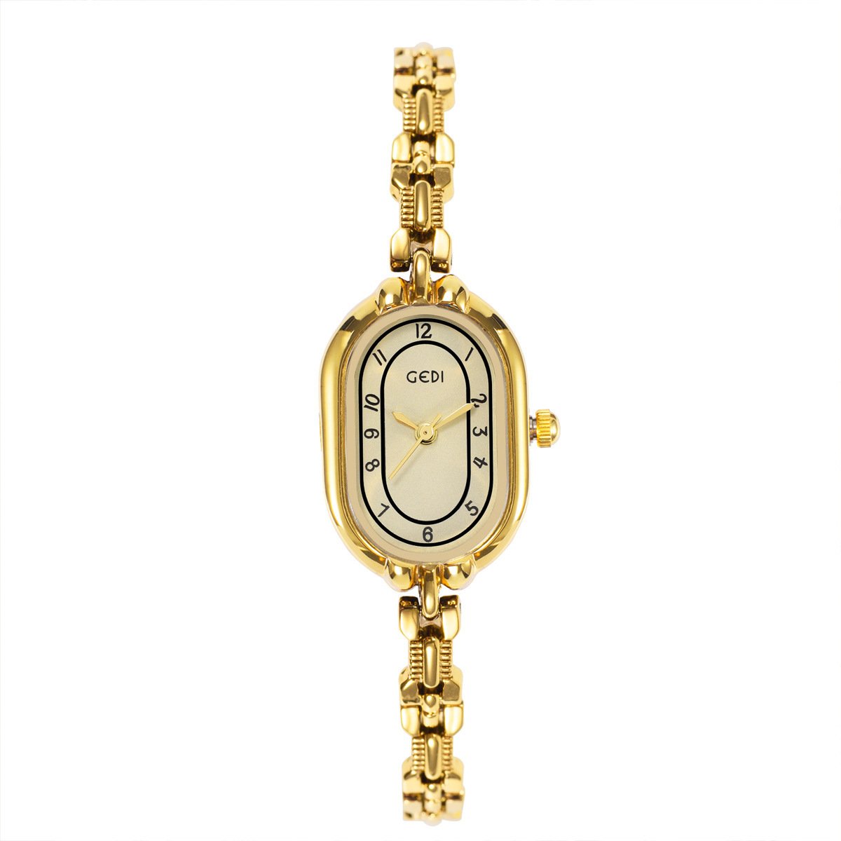 Retro Oval Niche High-grade Fritillary Bracelet Quartz Watch - Image 10