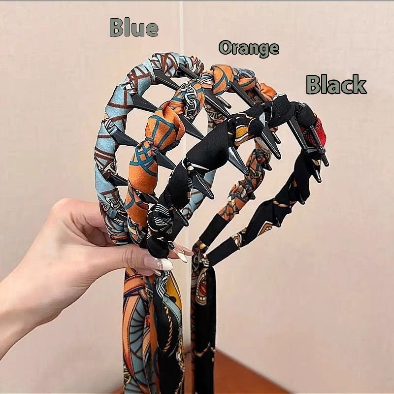 Bow Braided Hair Band For Women - Image 2