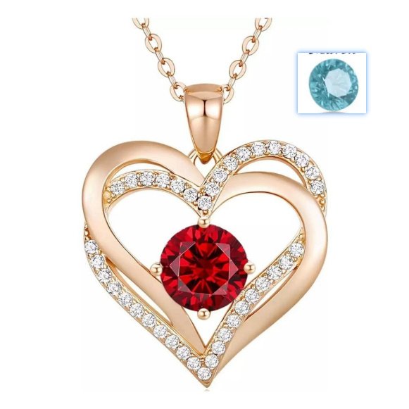 Popular 12 Birthstone Necklace For Women - Image 4