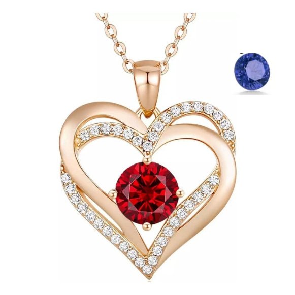 Popular 12 Birthstone Necklace For Women - Image 10