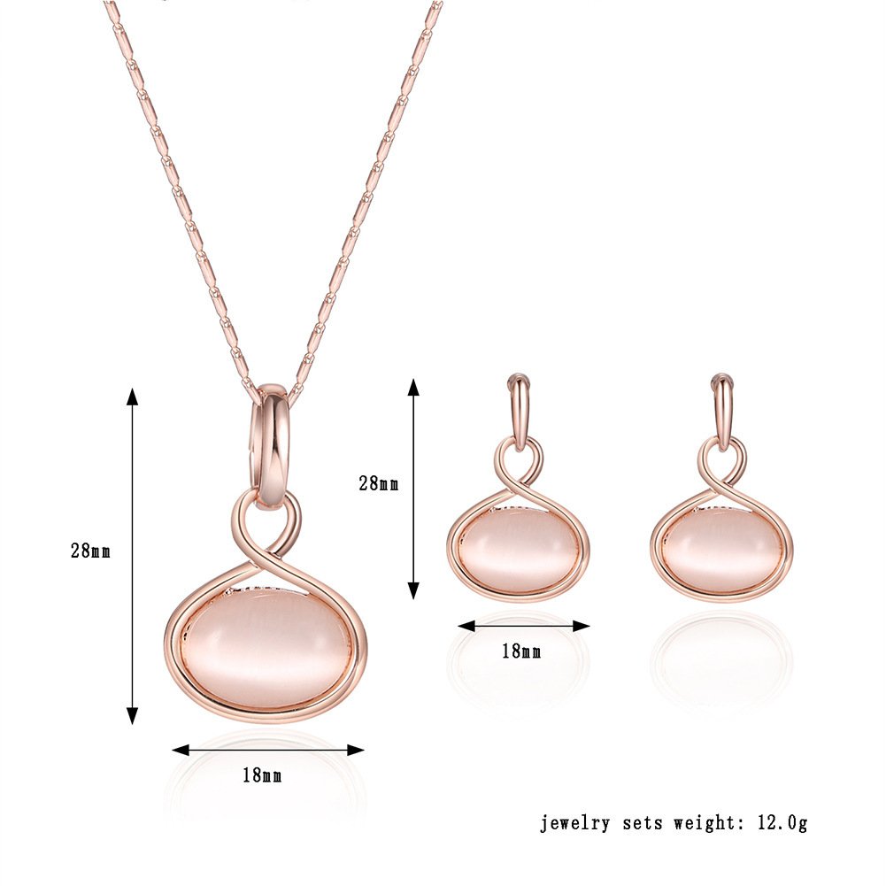 Fashion Bridal Wedding Party Jewelry Set - Image 3