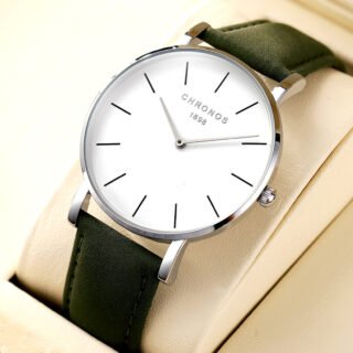 Fashion Casual Men's Ultrathin And Simple Waterproof Wrist Watch