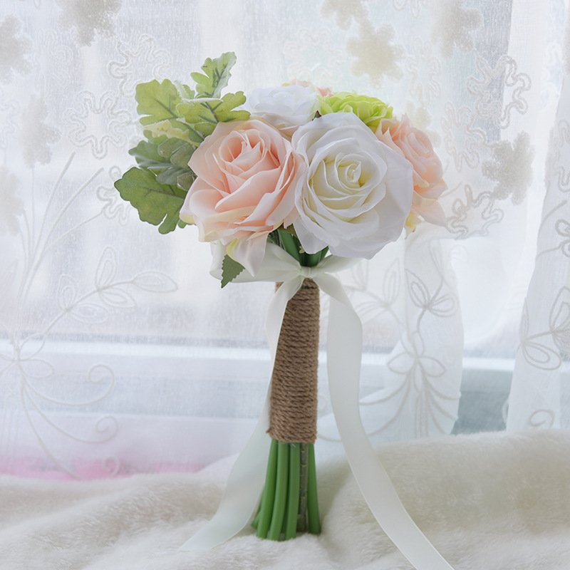 Wedding Supplies Small Bouquet Of Bridesmaids Holding Flowers - Image 5