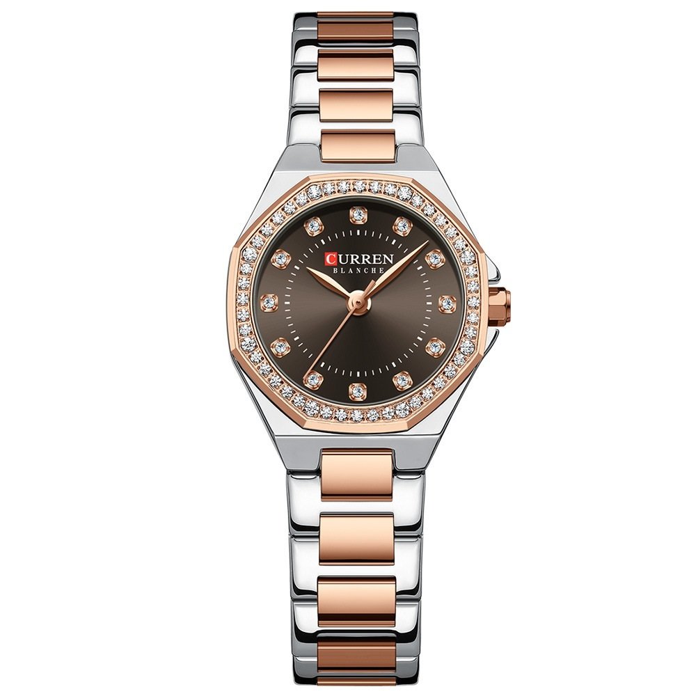 Small Dial Waterproof Rhinestone Watch - Image 3