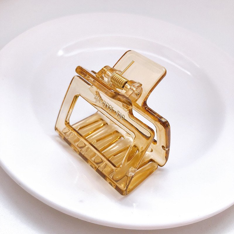 Hollow Square Ponytail And Updo Small Hairclip - Image 7