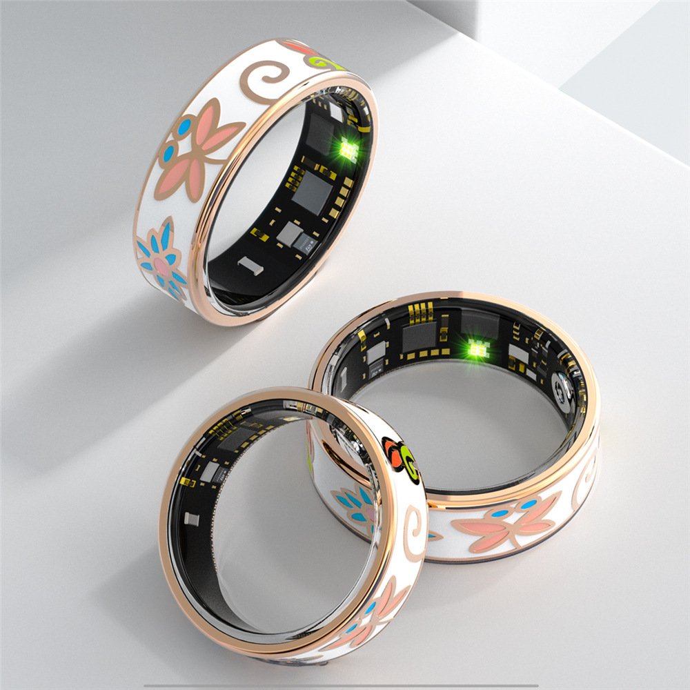 Smart Ring Blood Oxygen Heart Rate Sleep Analysis Health Monitoring - Image 2